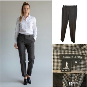 Peace of Cloth plaid pants